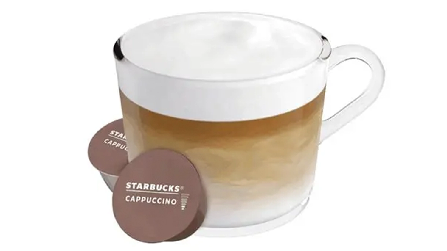 Cappuccino Starbucks pripraven&eacute; z kaps&uacute;l Dolce Gusto