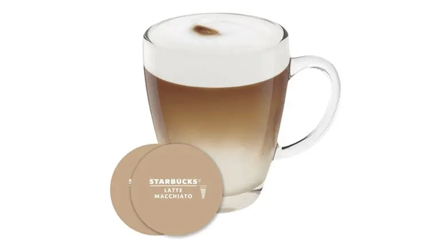 Latte Macchiato Starbucks pripraven&eacute; z kaps&uacute;l Dolce Gusto