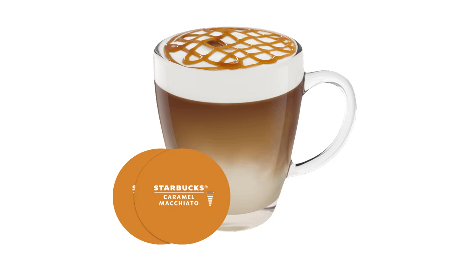 Caramel Macchiato Starbucks pripraven&eacute; z kaps&uacute;l Dolce Gusto