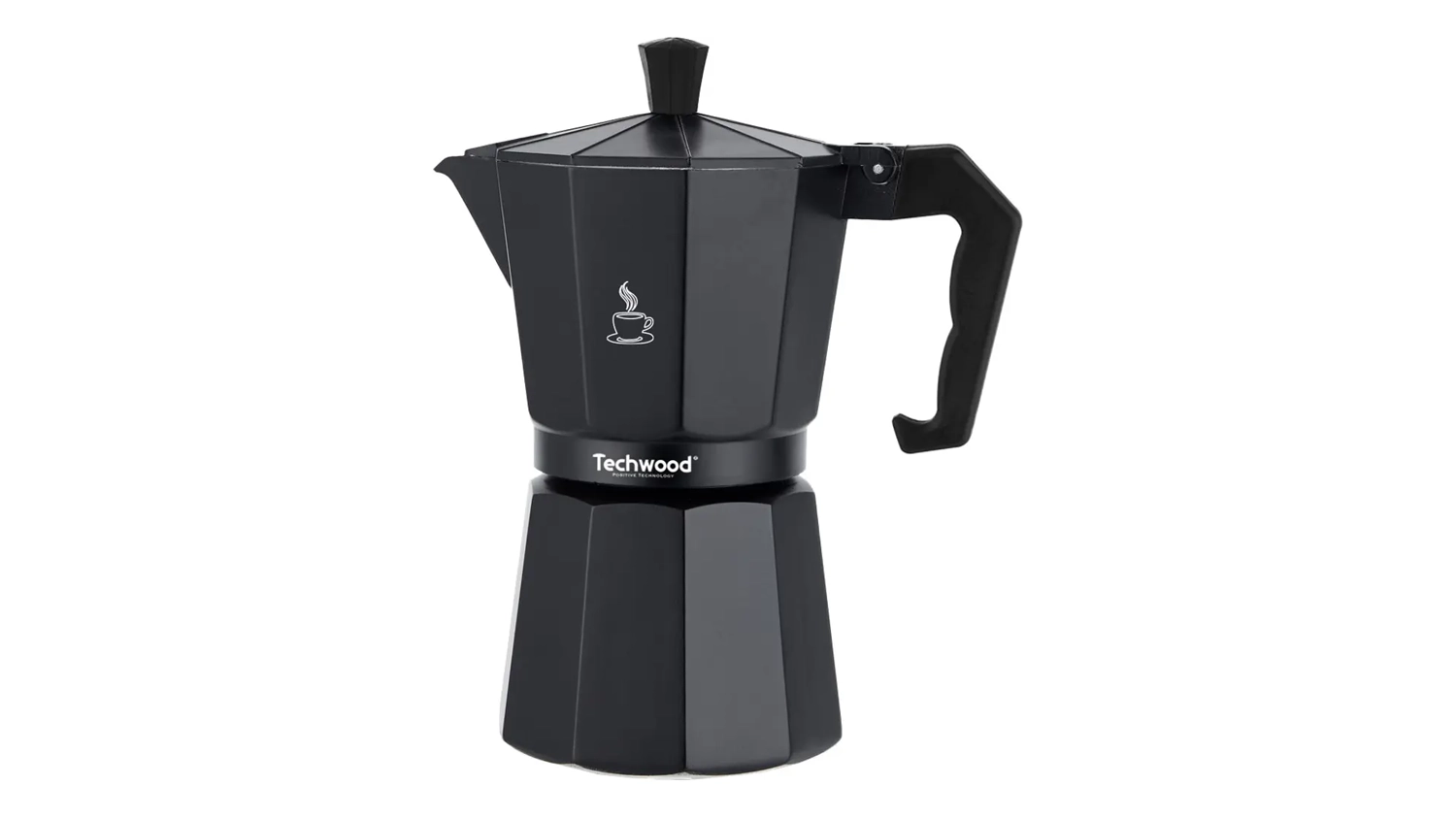 Moka konvička Techwood TCA006 bočn&iacute; pohled