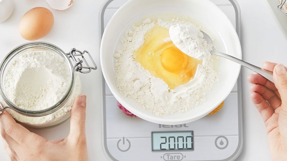 Vážení misky s kuchyňskou váhou Tefal BC50D4V0 Optiss_03