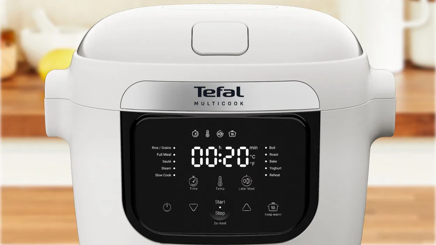 10 automatických programů u multifunkčního hrnce Tefal MY700BF0 Multicook