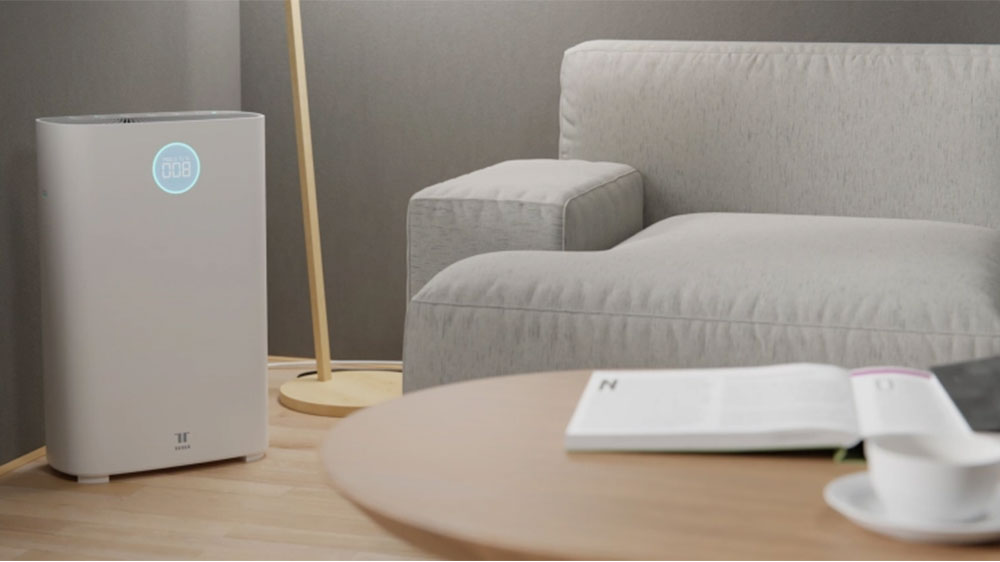 Čistička vzduchu Tesla PRO M SMART v interiéru_03