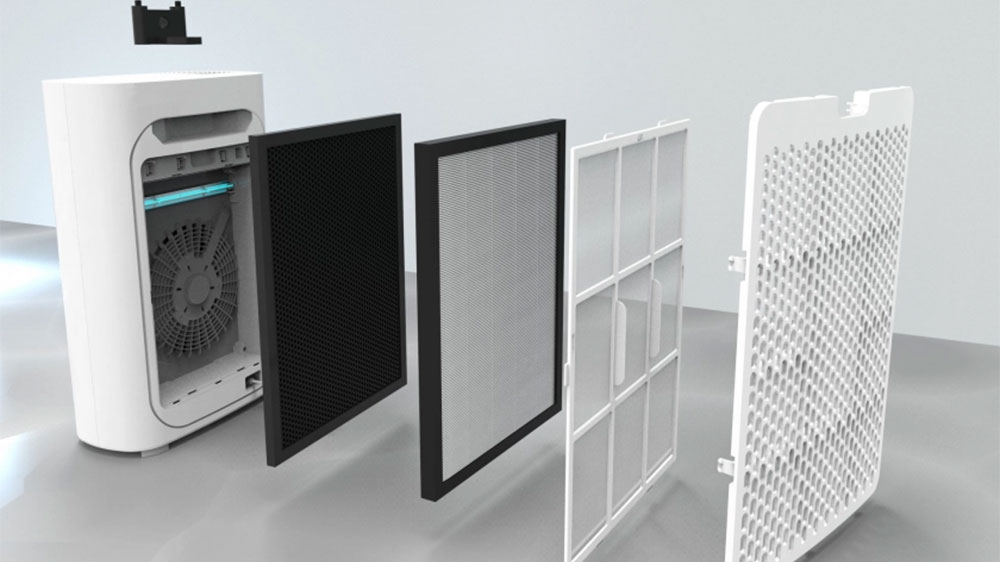 Čistička vzduchu Tesla PRO M SMART filtry_04