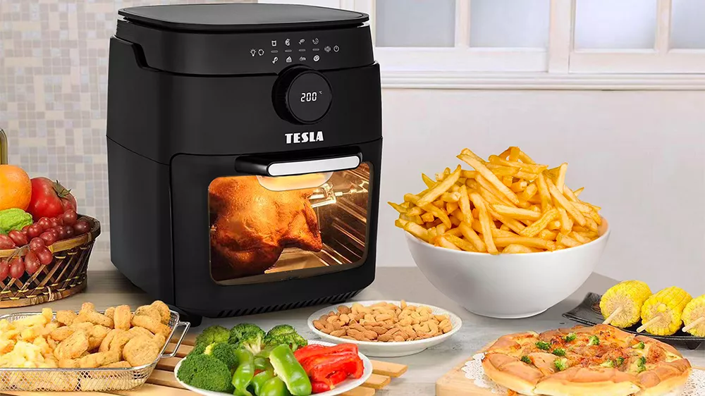 Horkovzdušná fritéza Tesla AirCook & Grill QG800