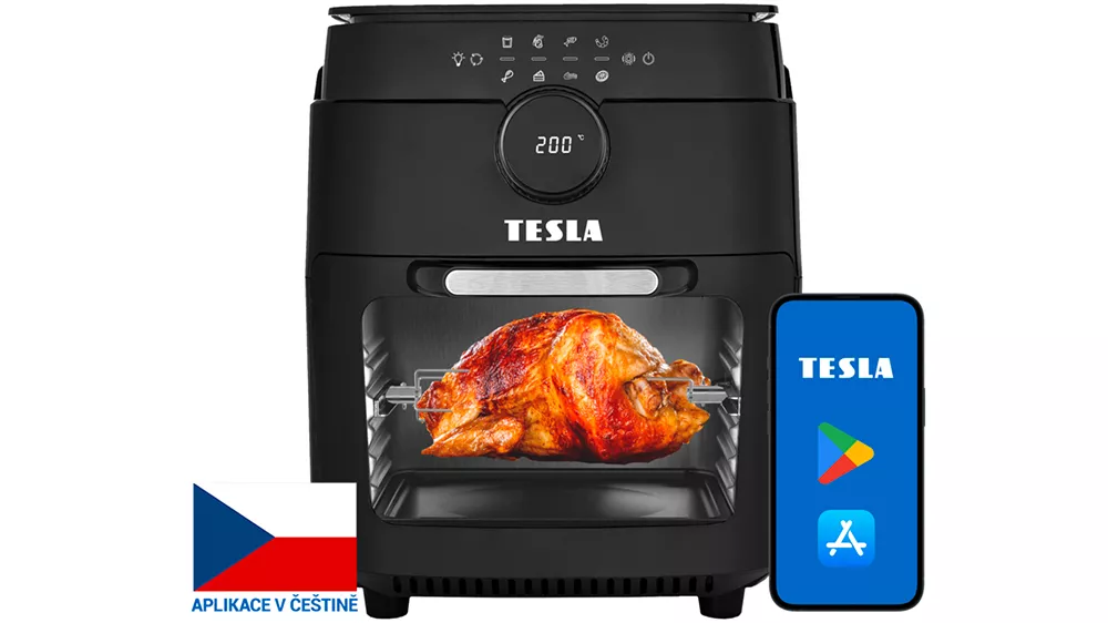 Horkovzdušná fritéza Tesla AirCook & Grill QG800