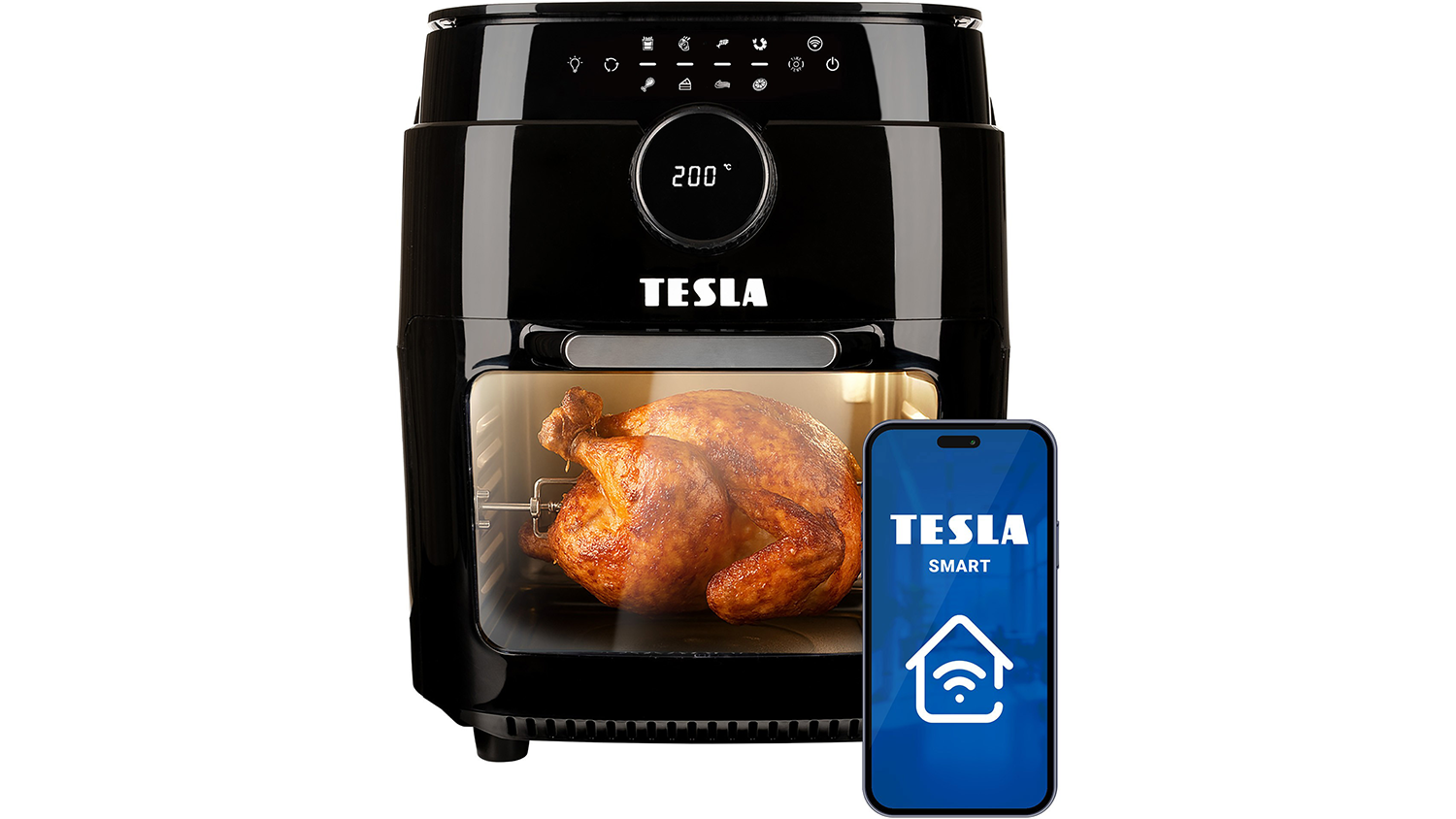 Horkovzdušná fritéza Tesla AirCook & Grill QG800