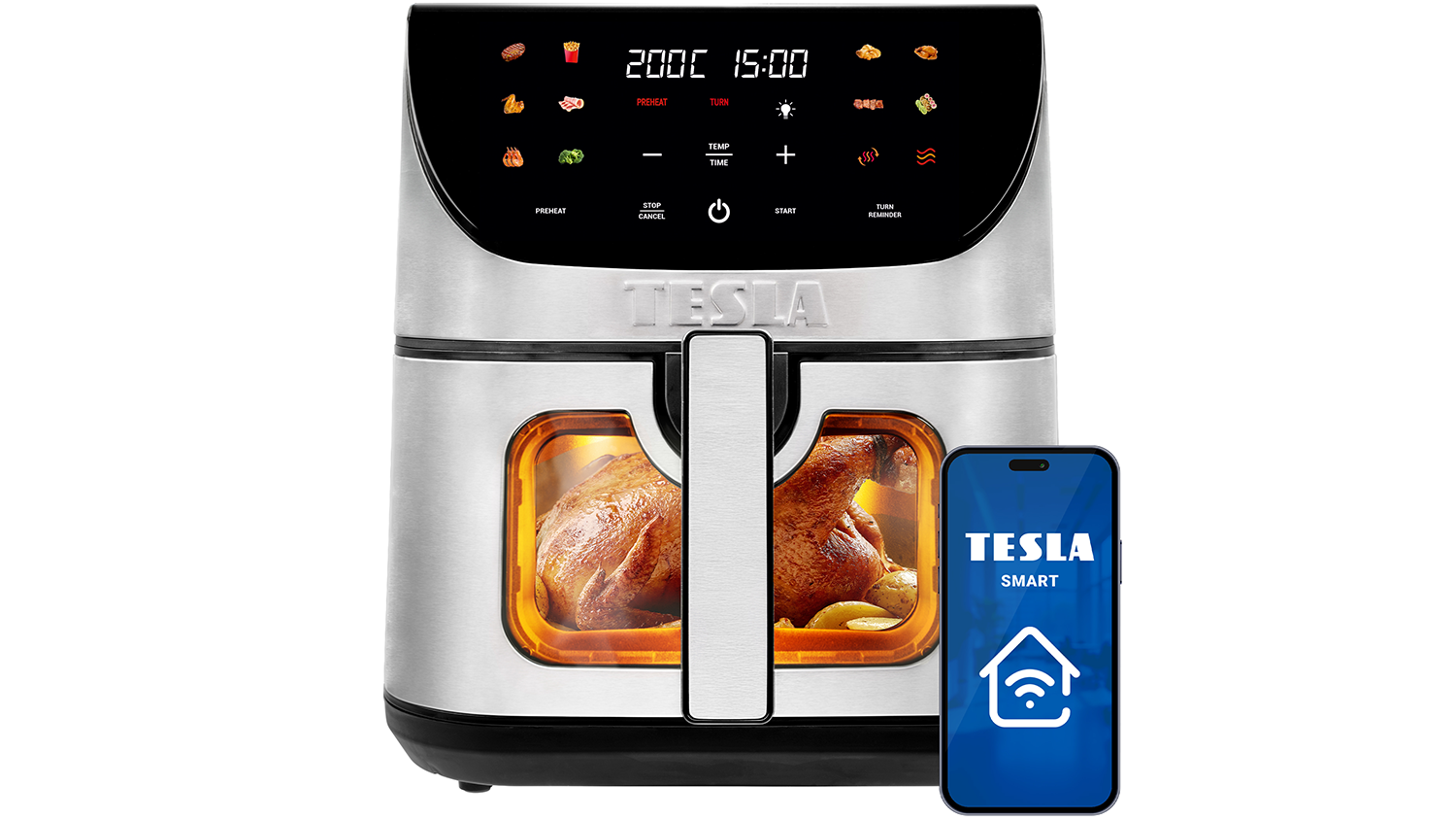 Fritéza TESLA AirCook Q70 XXL WiFi Pro _01