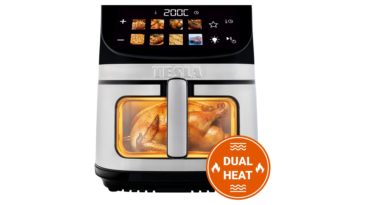 Horkovzdušná fritéza TESLA DualHeat QD73 XXL