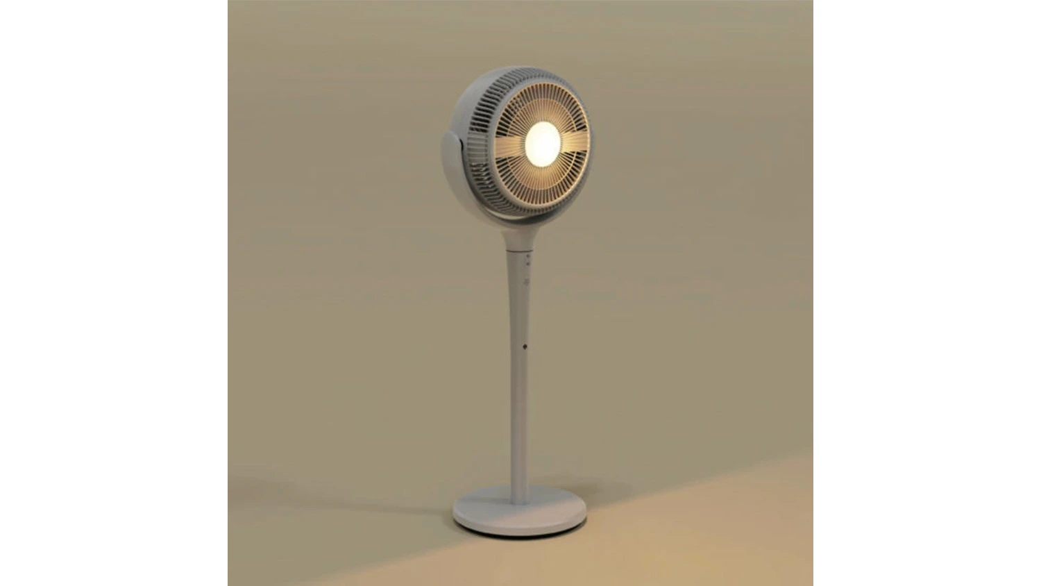 LED osvětlení na ventilátoru Thomson FJD2023ARWHT