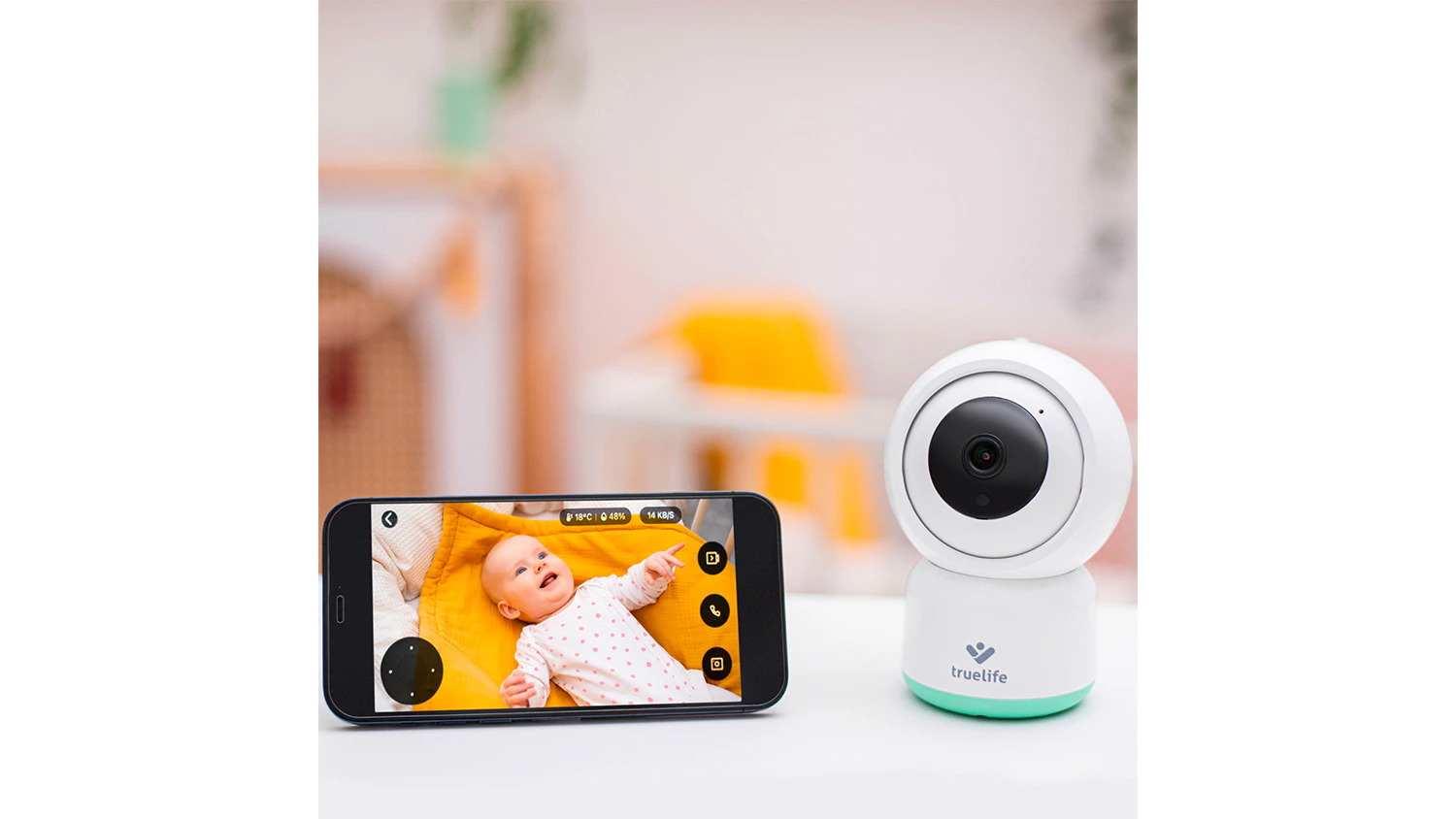Detsk&aacute; pest&uacute;nka TrueLife NannyCam R3 Smart TLNCR3S