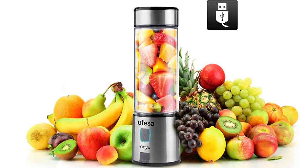 Smoothie mix&eacute;r Ufesa BS2400 Onyx s ovocem_02