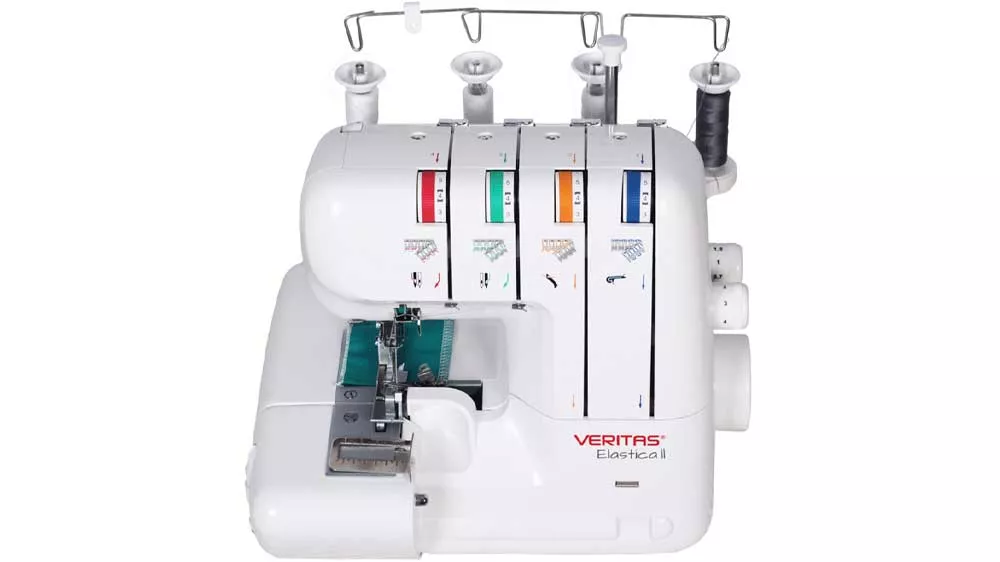 Pohľad zvrchu na overlock Veritas Elastica II 1330_03