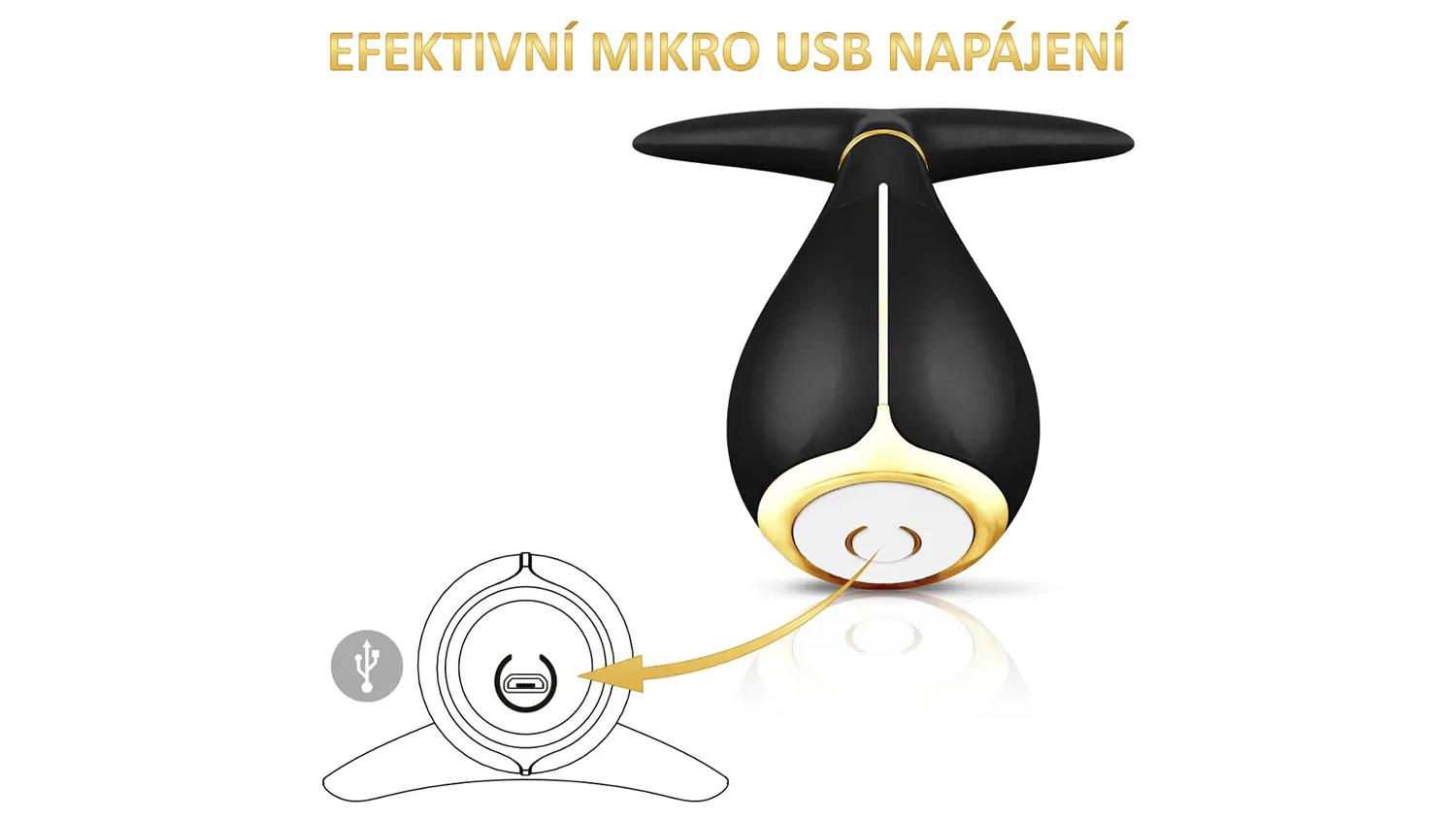 Nab&iacute;jen&iacute; mas&aacute;žn&iacute;ho př&iacute;stroje Vigan Lady ONE Gold edition
