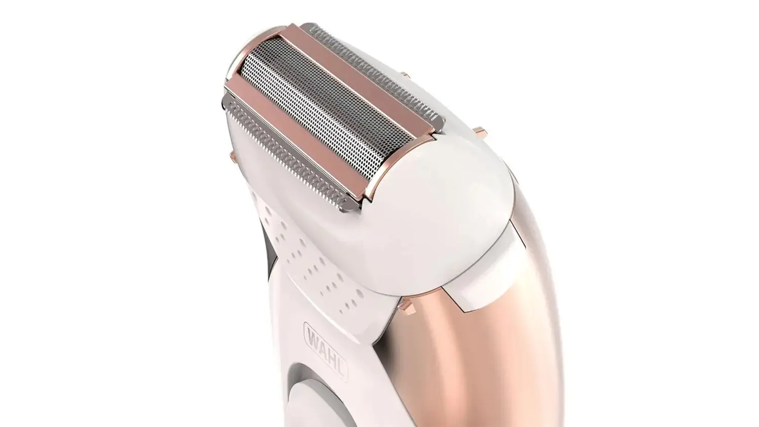 Detailní pohled na holicí hlavu strojku WAHL Ladies Shaver