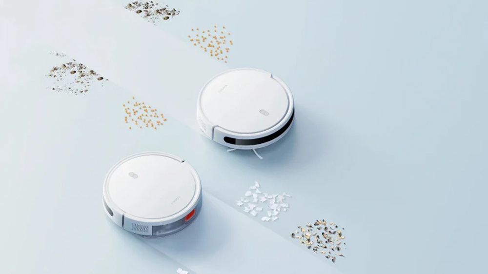 Robotický vysavač Xiaomi E10 EU při úklidu_05