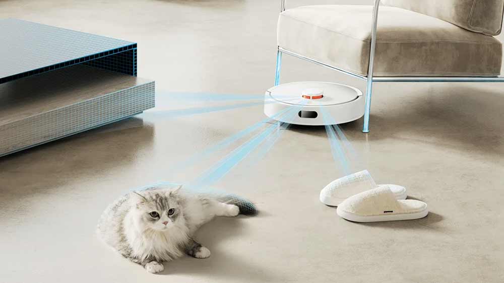 Navigační systém a detekce objektů u robotického vysavače Xiaomi S20_04