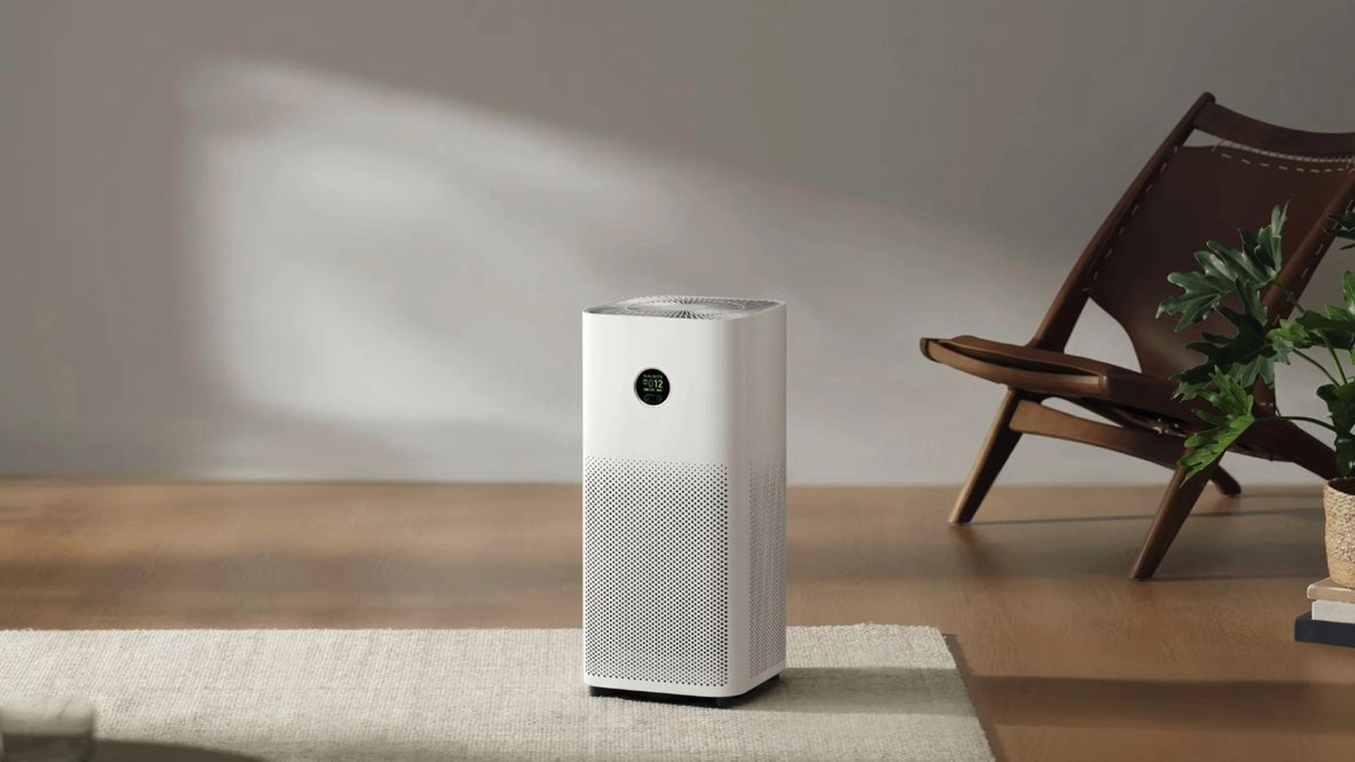 Čistička vzduchu Xiaomi MIJIA Smart 6 na zemi v obýváku