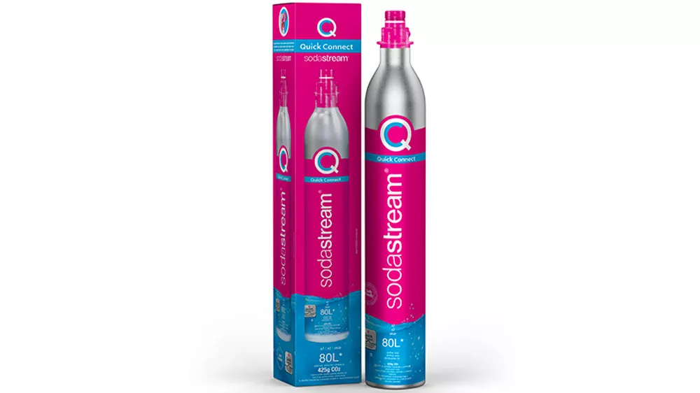 Bombička s potravin&aacute;rskym plynom CO pre Sodastream TERRA White_05