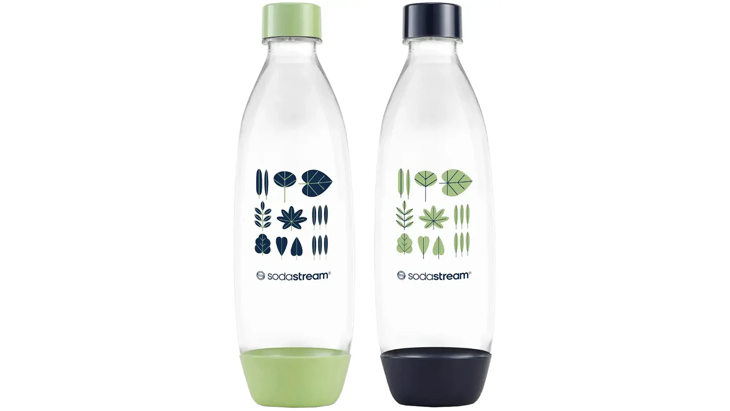 N&aacute;hradn&eacute; fľa&scaron;e Sodastream FUSE Twin Pack Green/Blue 1 l