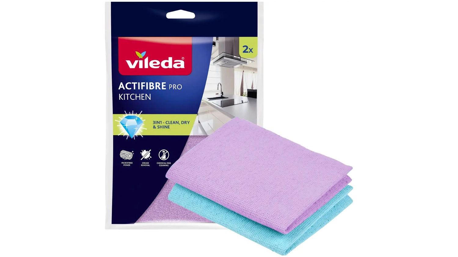 Mikrohandrička do kuchyne Vileda Actifibre