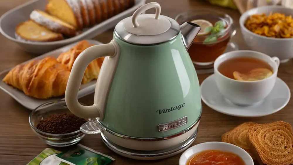 Stolování s rychlovarnou konvicí Ariete Vintage 2868/04 zelená_03