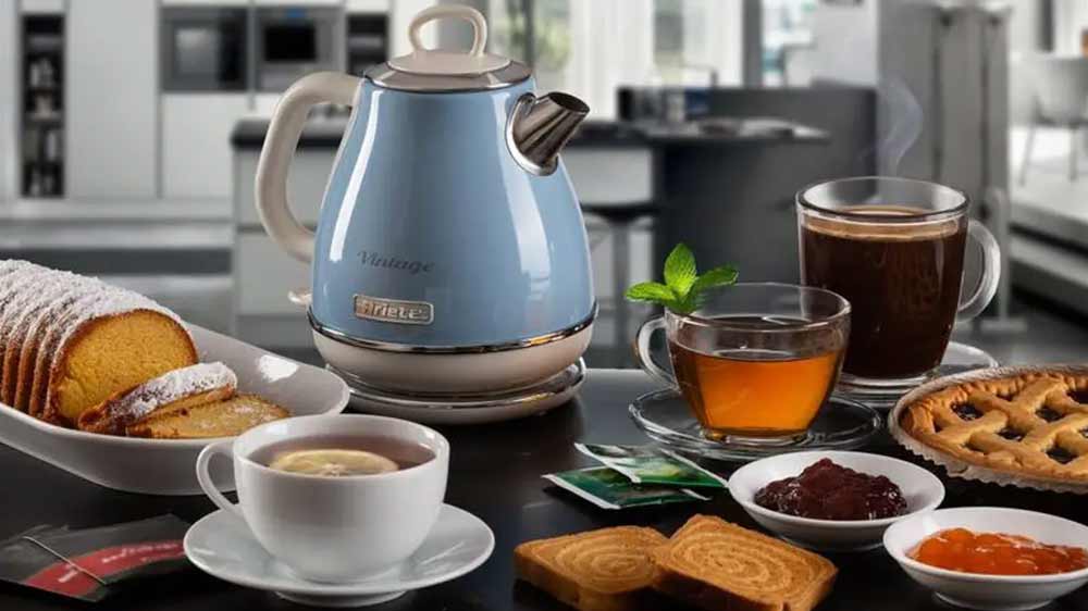 Stolování s rychlovarnou konvicí Ariete Vintage 2868/05 modrá_03