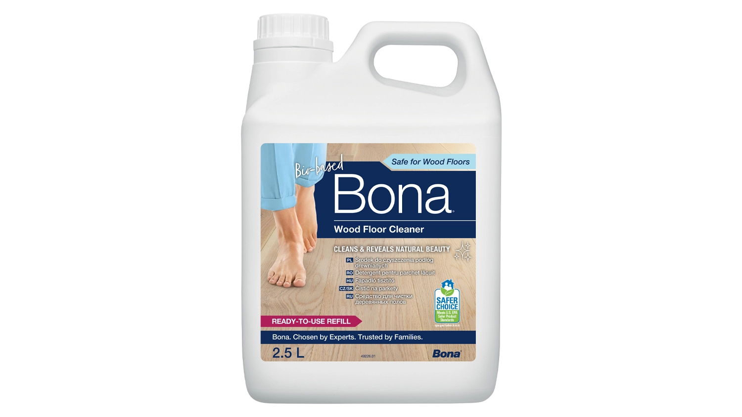 Čistič na parkety Bona 2,5 l