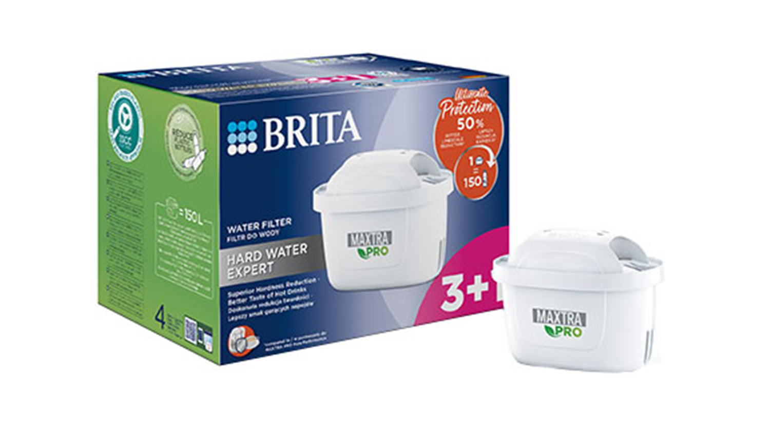 Filtry do konvice Brita Pack 3+1 MAXTRApro PL 2024