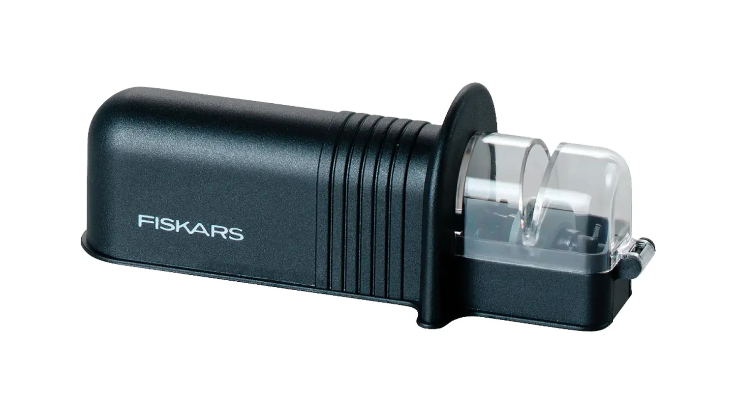 Brousek na nože Fiskars Essential Roll-Sharp 1065598 na bílém pozadí