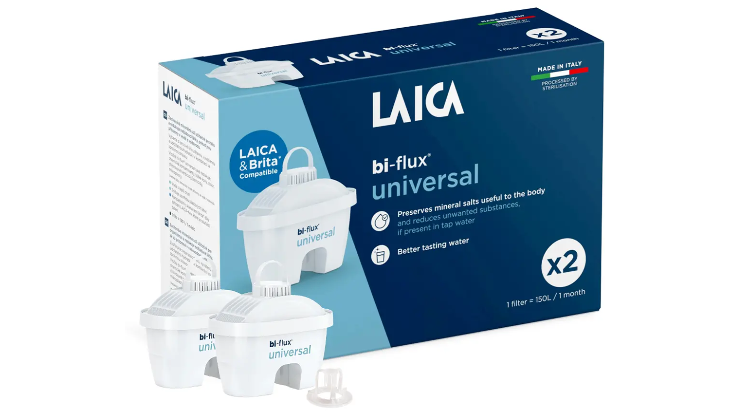 Filtr do konvice Laica Bi-Flux Universal Slim F2L 2 ks