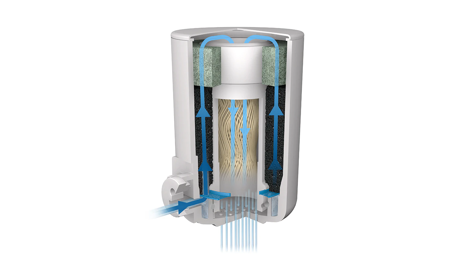 Rez filtrom Laica HYDROSMART+ METALSTOP