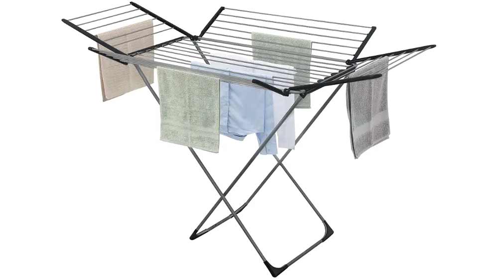 Sušák na prádlo Lamart LT8101 LIRKO 25M s prádlem_02