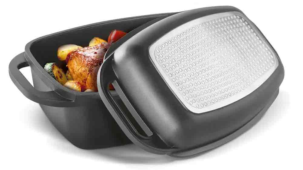 Maso s přílohou v pekáči Lamart LT1308 40×22, 5×17 cm ROST _02