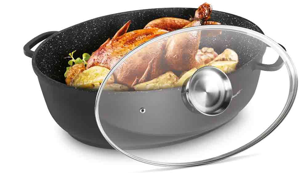 Kuře s přílohou v pekáči Lamart_02