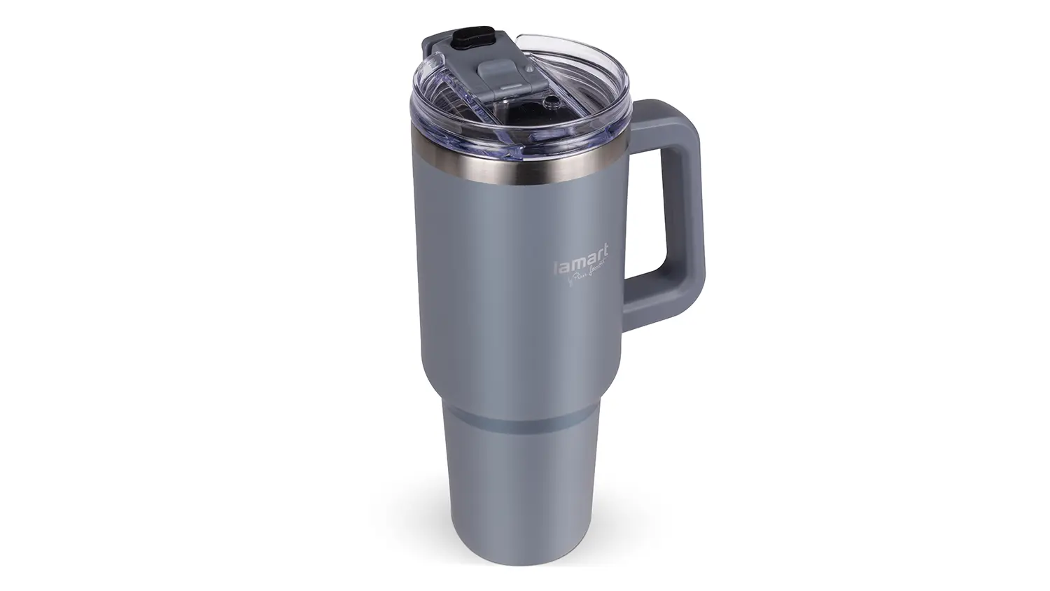 Termo hrnek Lamart LT4094 HUGE 1,2 l ŠEDÝ.