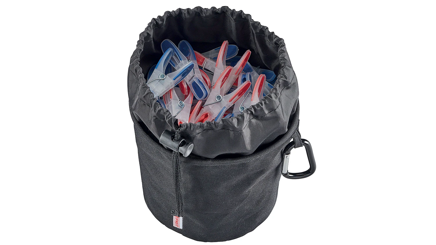 Ko&scaron; na kol&iacute;čky Leifheit 80031 zachycuj&iacute;c&iacute; celkov&yacute; design v&yacute;robku na b&iacute;l&eacute;m pozad&iacute;