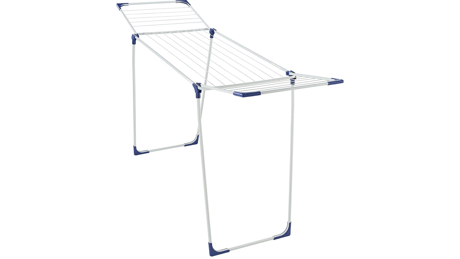 Su&scaron;&aacute;k na pr&aacute;dlo Leifheit Pegasus 160 Solid Slim 81620 na b&iacute;l&eacute;m pozad&iacute; zobrazuj&iacute;c&iacute; celkov&yacute; design a konstrukci