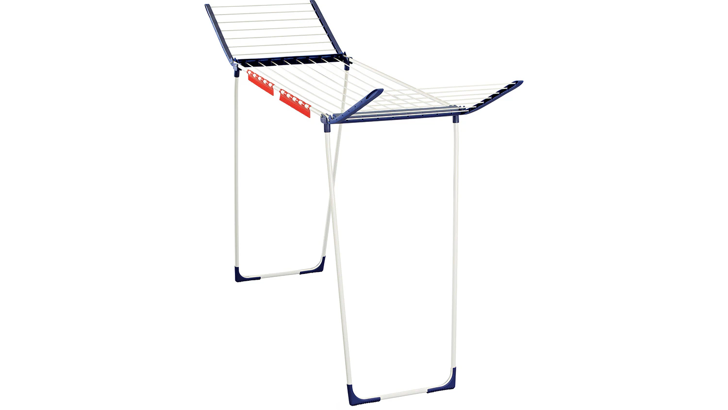 Su&scaron;&aacute;k na pr&aacute;dlo Leifheit Pegasus 180 Solid Maxx 81650 na b&iacute;l&eacute;m pozad&iacute; zobrazuj&iacute;c&iacute; kompletn&iacute; design su&scaron;&aacute;ku