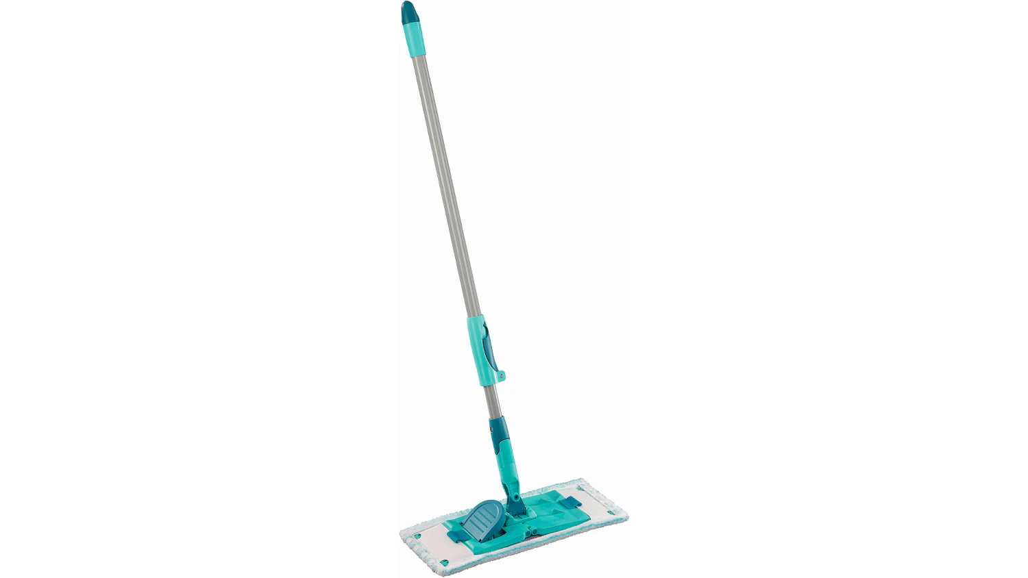 Teleskopick&yacute; mop Leifheit POWER CLEAN M 55512 micro duo na b&iacute;l&eacute;m pozad&iacute; zobrazuj&iacute;c&iacute; celkov&yacute; design