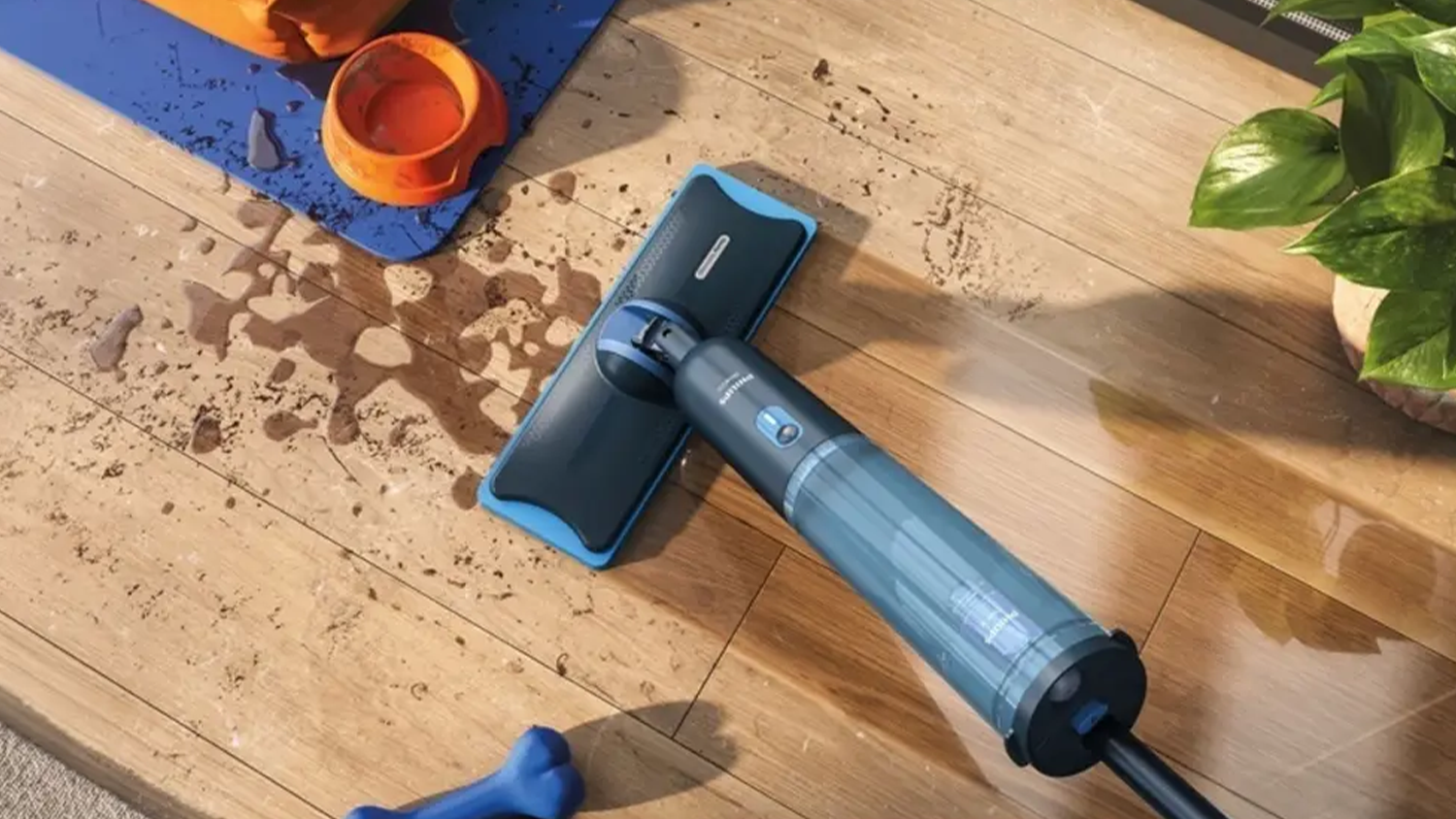 &Uacute;klid povrchů s mopem