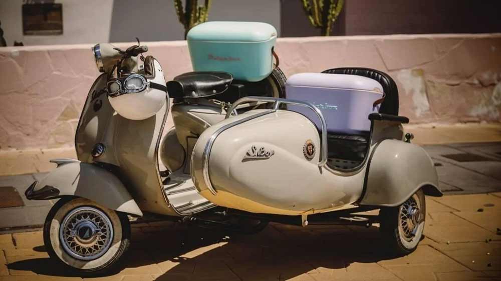 Chladicí boxy Polarbox Classic na skútrech_03