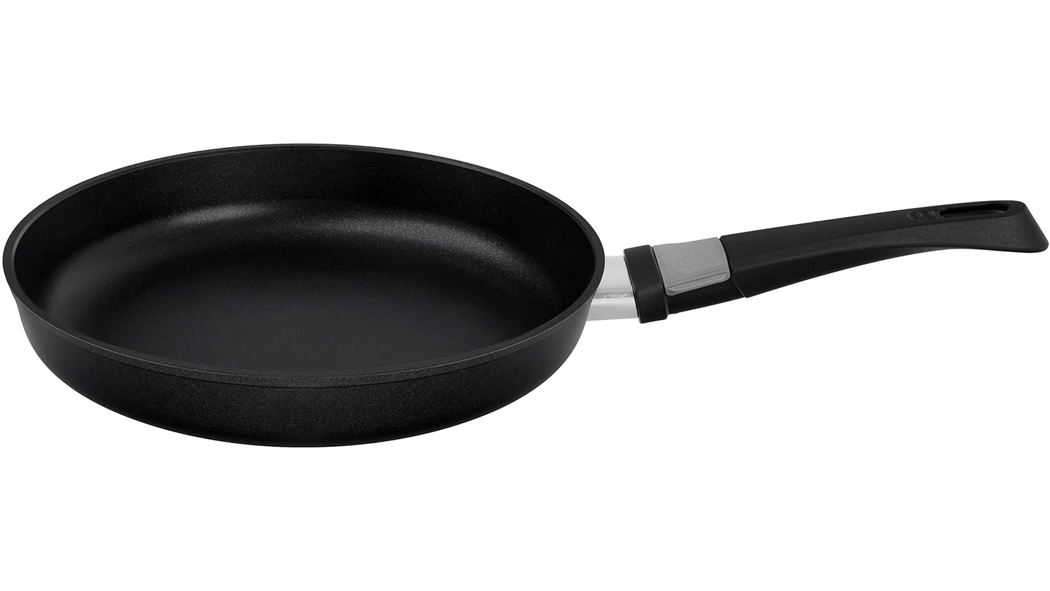Hluboká pánev Remoska Luna 28 cm černá z boku