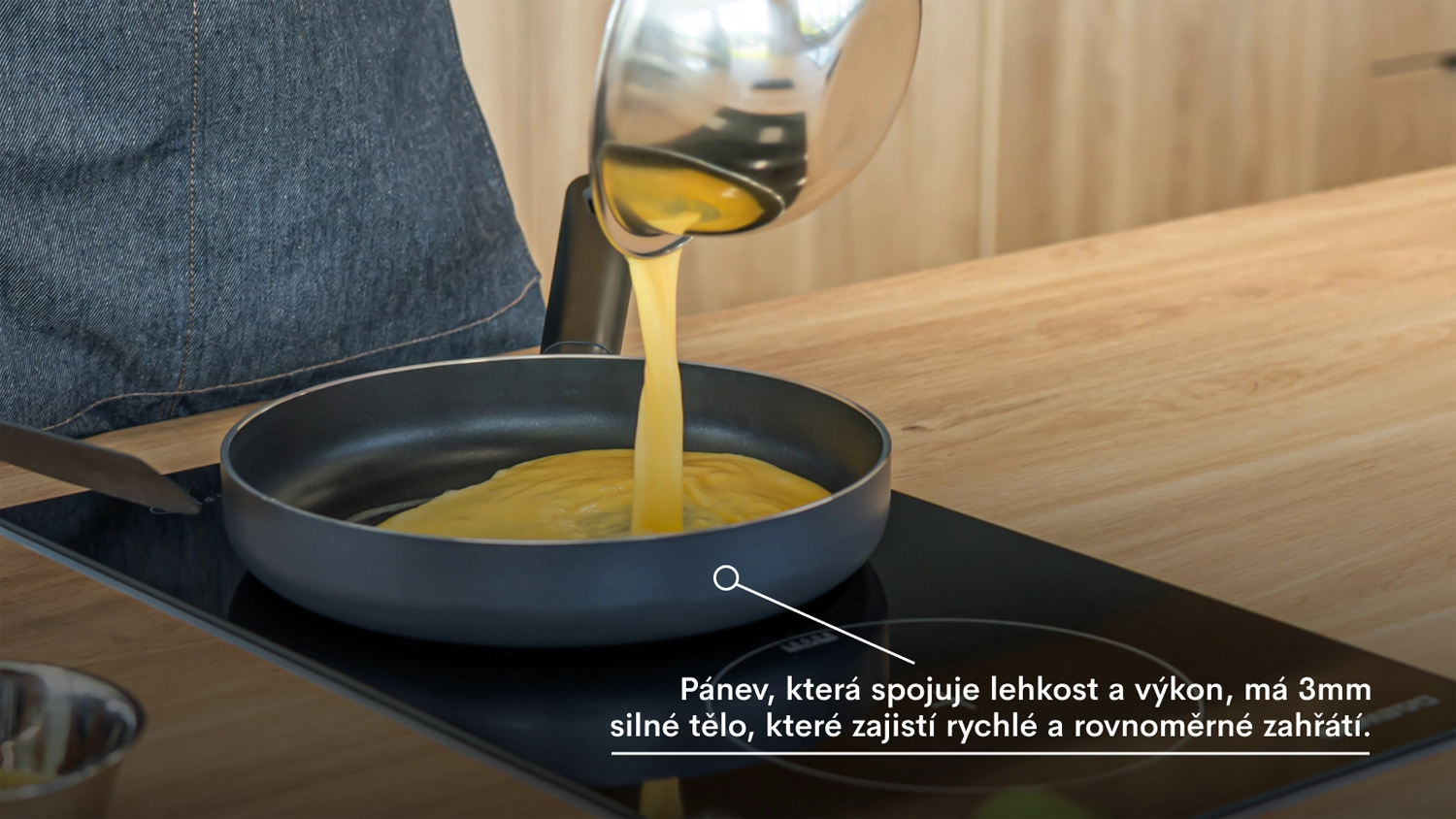 Pánev, která spojuje lehkost a výkon