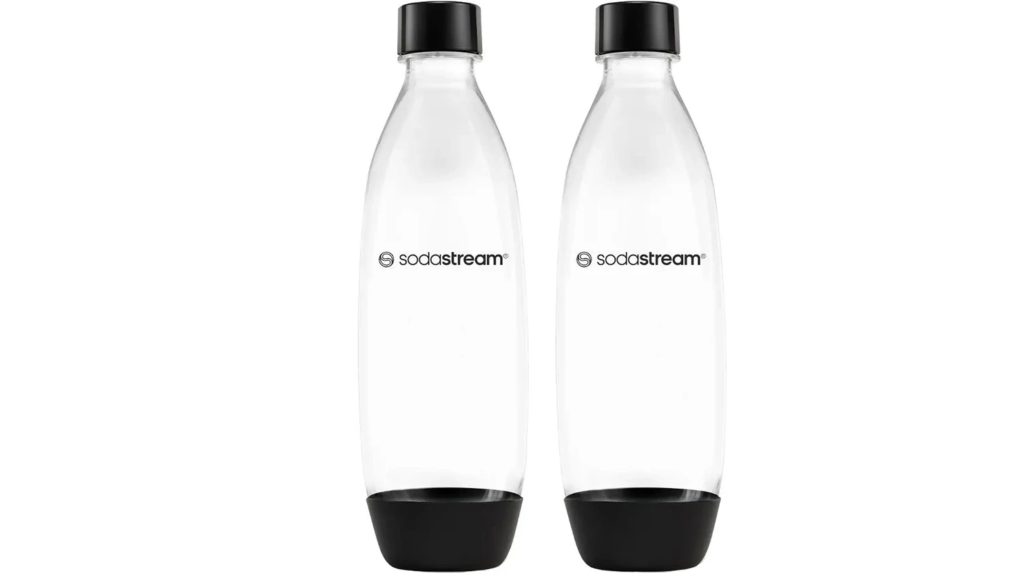 N&aacute;hradn&eacute; fľa&scaron;e SodaStream FUSE 2x1L čierne