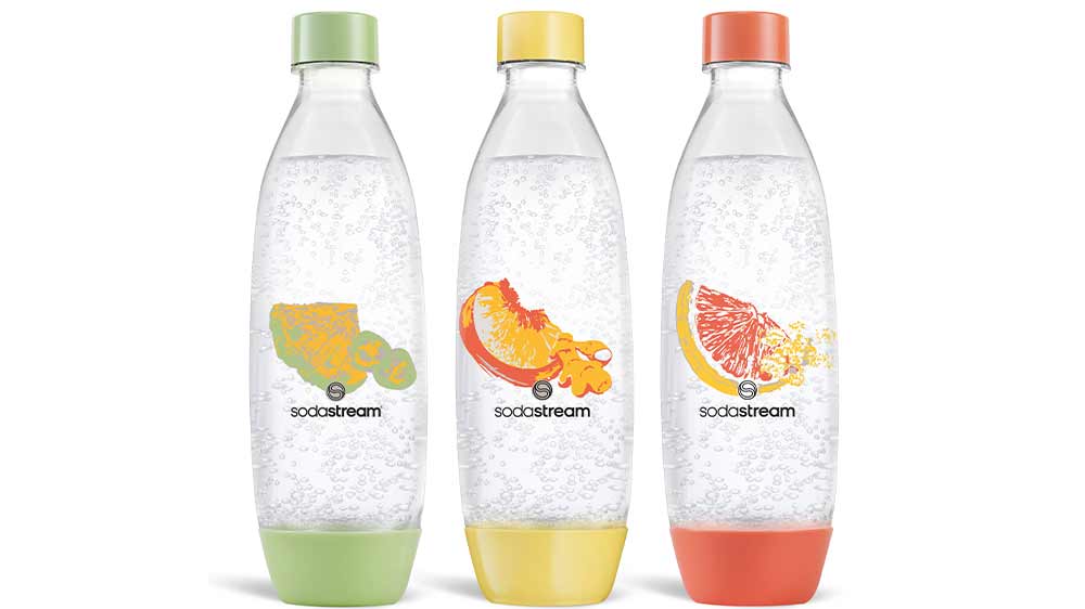 Naplnená sada fliaš FUSE Sodastream 3× 1 l Fruits_3