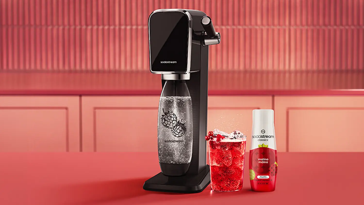 Výrobník SodaStream v černém provedení