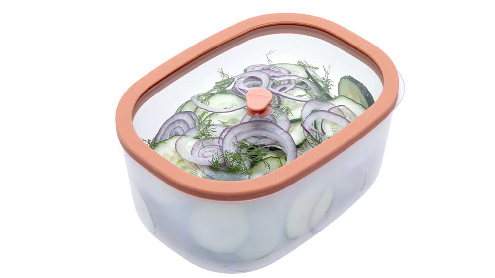 Vakuová dóza STATUS Fresko 1,4 l 177156, lososová_01