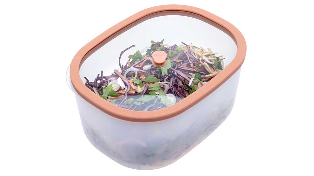 Vakuová dóza STATUS Fresko 2,3 l 177159, lososová_01