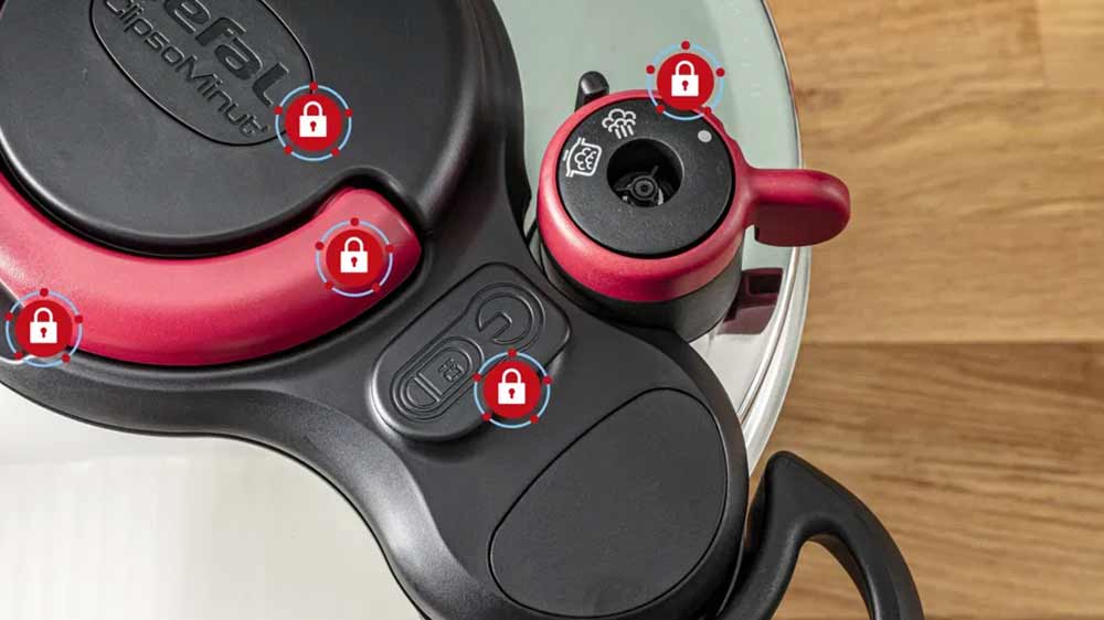 Tlakový hrnec Tefal Clipso 7,5l P4624866 má 5 bezpečnostních pojistek_03